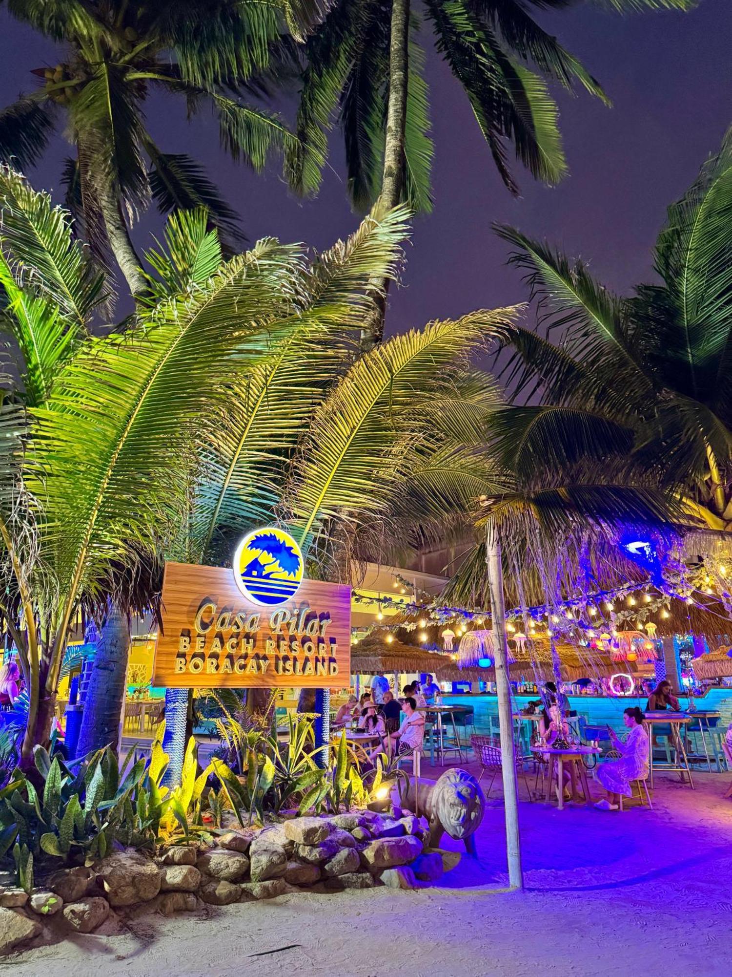 Casa Pilar Beach Resort Manoc-Manoc Exterior foto